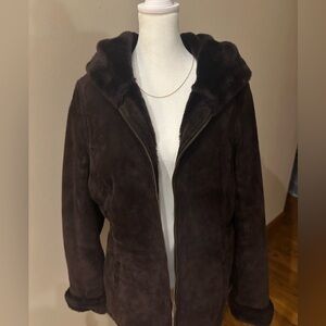 Sonoma Dark Brown Teddy Jacket